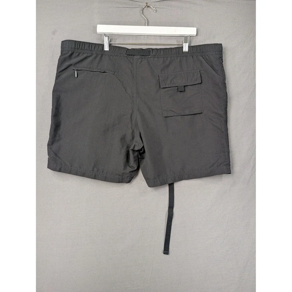 Eddie Bauer Mens Size‎ XL Color Black Cargo Hiking Shorts 1